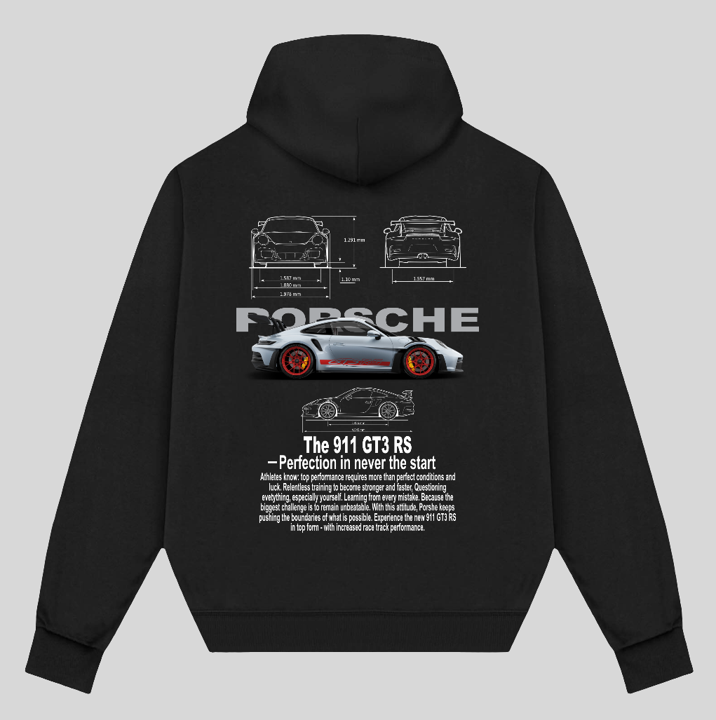 porche gris, camisa y sueter