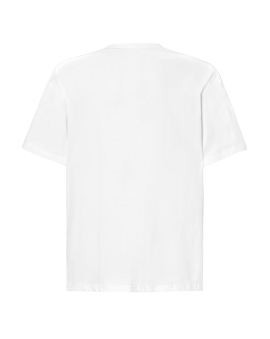 White oversized T shirt